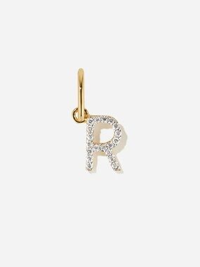 BRUNA THE LABEL LAB-GROWN DIAMOND LETTER CHARM